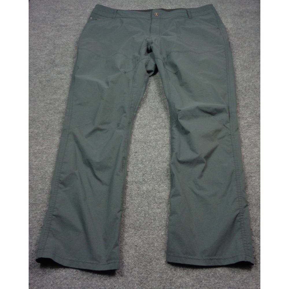 Kuhl Pants Mens 40x32 Gray Silencr Cargo Fishing Hiking Lightweight Trouser